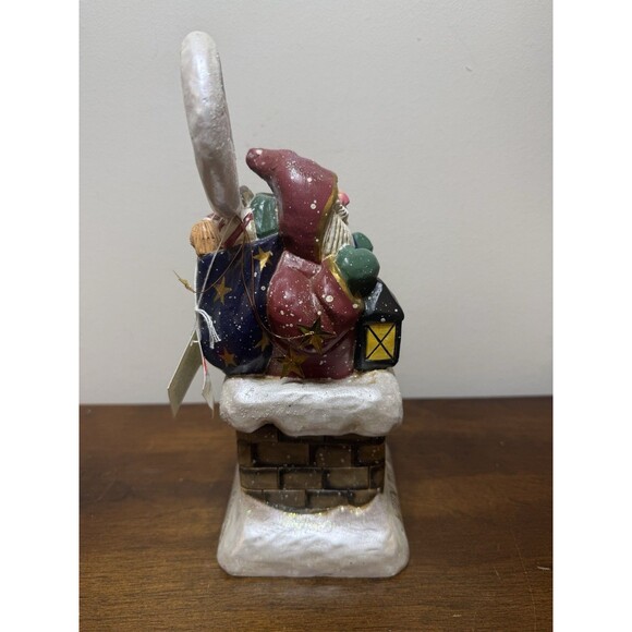 Santa Clause Pam Schifferl "When the World Depends on You" Figurine Midwest RARE - Picture 4 of 9